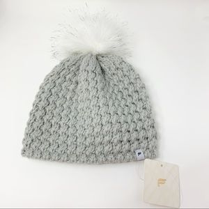 Fabletics OS Winter Knit Pom Hat NWT
